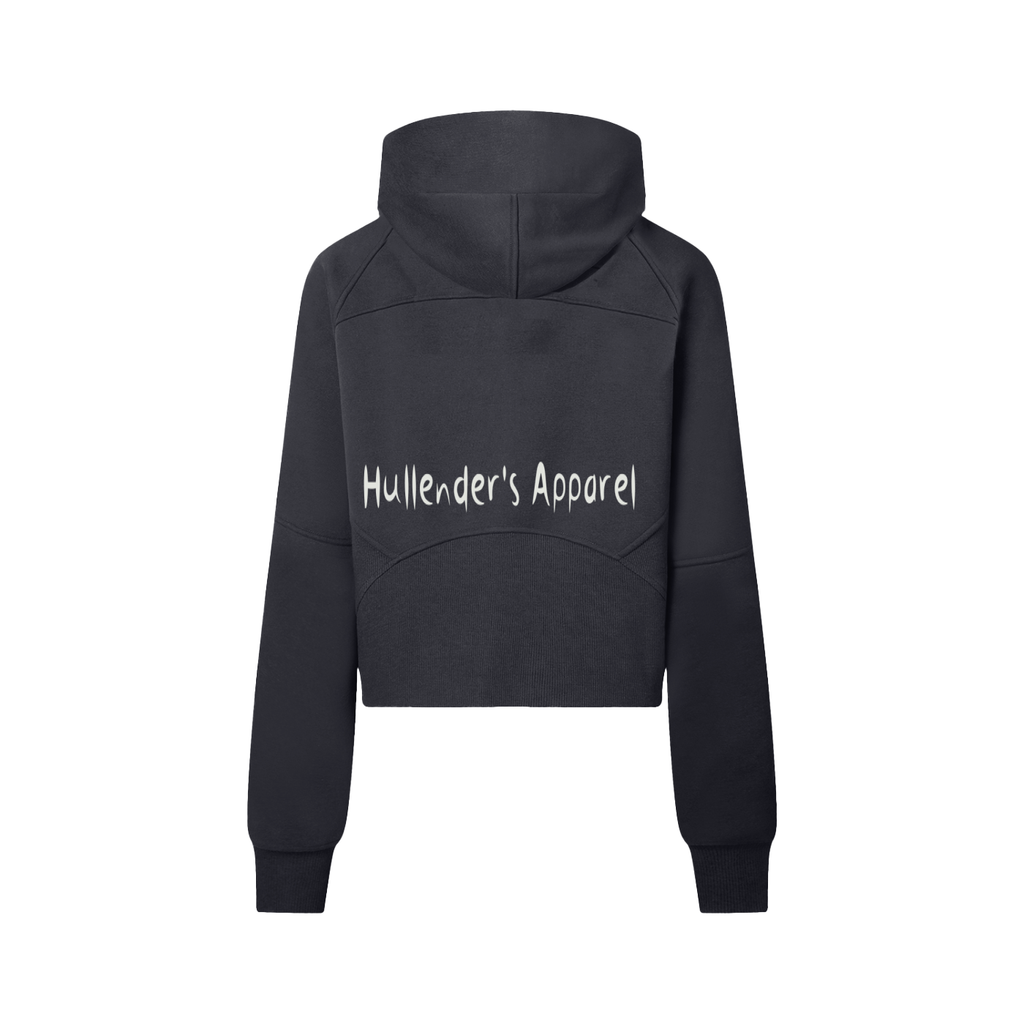Cropped Half-Zip Hoodie