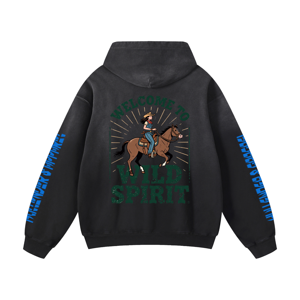 Heavyweight Sunfade Oversized Hoodie